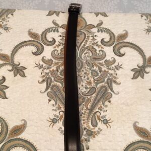 Brooks Brothers Black Leather Belt